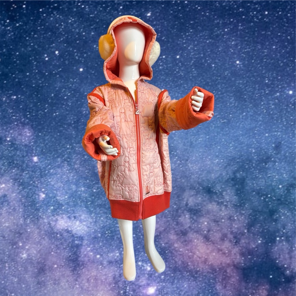 Gsus Coral Quilted Jacket